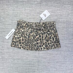 Princess Polly Leopard Paolio Mini Skirt